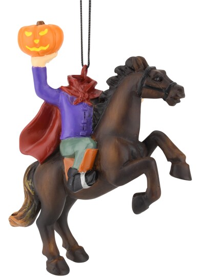 Tree Buddees Headless Horseman with Pumpkin Halloween / Christmas Ornaments